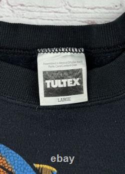 RARE Vintage 90s NBA New York Knicks Dunk Man Super Hero Sweatshirt Changes 1993