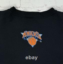 RARE Vintage 90s NBA New York Knicks Dunk Man Super Hero Sweatshirt Changes 1993