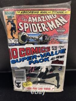 RARE Vintage Marvel 10 Comics Super-Value Pack 25th Anniversary Lot NM 1986