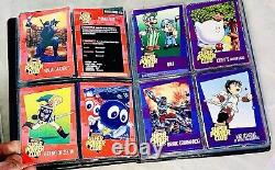 RARE Vintage NINTENDO Super Power Club Challenge Trading Cards 18 Sleeve Binder