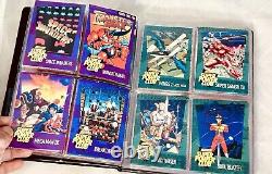 RARE Vintage NINTENDO Super Power Club Challenge Trading Cards 18 Sleeve Binder