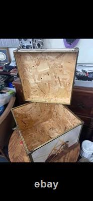 RARE Vintage Nintendo Super Mario Zelda Box Toy Chest Storage Retro Video Games