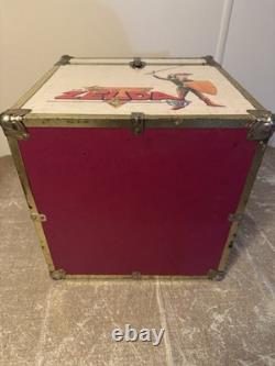 RARE Vintage Nintendo Super Mario Zelda Toy Chest Video Games Trunk NES Storage