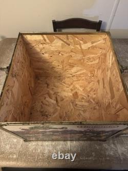 RARE Vintage Nintendo Super Mario Zelda Toy Chest Video Games Trunk NES Storage
