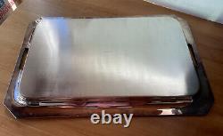 RARE Vintage Ralph Lauren Stainless Steel Super Large Tray, 26 x 17