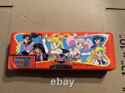 RARE! Vintage Sailor Moon Super S 90s Pencil Box Pen Case Limited
