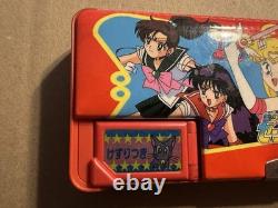 RARE! Vintage Sailor Moon Super S 90s Pencil Box Pen Case Limited