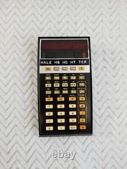 RARE Vintage Texas Instruments SR-51 Super Slide-Rule Calculator with Case Etc