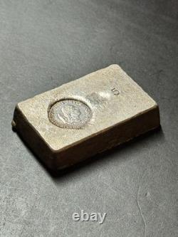 RARE Vintage Washington Mint 5oz Poured 5 Oz Silver Bar SUPER RARE 1k Mintage