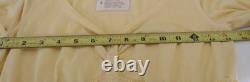 RARE Vintage Y2K Hollister Top L Bells Swan Empire Henley Babydoll Butter Yellow