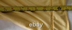 RARE Vintage Y2K Hollister Top L Bells Swan Empire Henley Babydoll Butter Yellow