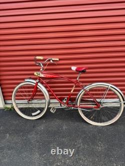 RARE Vintage antique super deluxe bike bicycle 1950s CRUISER
