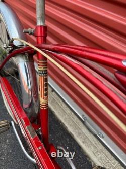RARE Vintage antique super deluxe bike bicycle 1950s CRUISER