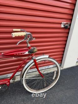 RARE Vintage antique super deluxe bike bicycle 1950s CRUISER