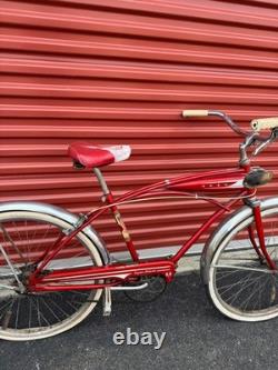 RARE Vintage antique super deluxe bike bicycle 1950s CRUISER