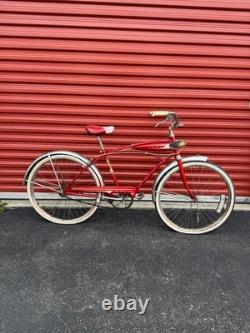 RARE Vintage antique super deluxe bike bicycle 1950s CRUISER