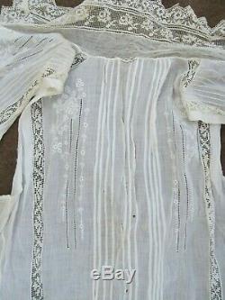 REALLY RARE Antique Lady's Fancy Lace Victorian Cape Blouse, Vest, c. 1880, GIFT