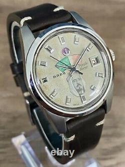 Rado Purple Horse, super rare Vintage, Tropical dial, 35mm Saudi Bahrain Flags