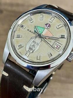 Rado Purple Horse, super rare Vintage, Tropical dial, 35mm Saudi Bahrain Flags