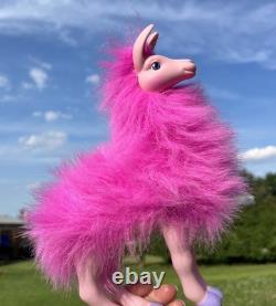 Rama Llama SUPER RARE MAIL AWAY Jem & the Holograms Pink Llama Vintage
