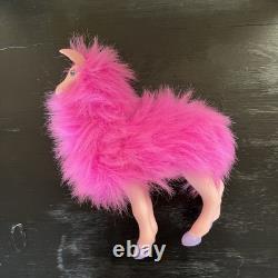 Rama Llama SUPER RARE MAIL AWAY Jem & the Holograms Pink Llama Vintage