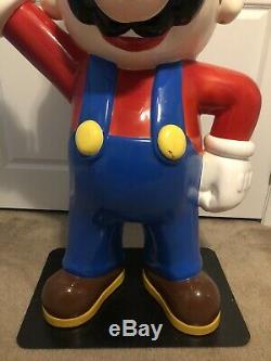 Rare 4 Vintage Nintendo Super Mario Bros Video Game Store Display Promo Statue