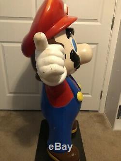 Rare 4 Vintage Nintendo Super Mario Bros Video Game Store Display Promo Statue