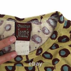 Rare 90s Vintage Jean Paul Gaultier Yellow Dot Top, Size S/M. VGC