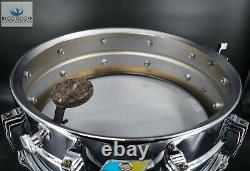 Rare Artist Drum Vintage 1970 Cut Badge Cob Ludwig Super 400 Snare Drum