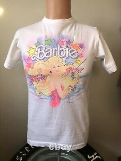 Rare Barbie Super Star Tony Alamo Designs Jeweled T-Shirt L 80's Mattel Vintage