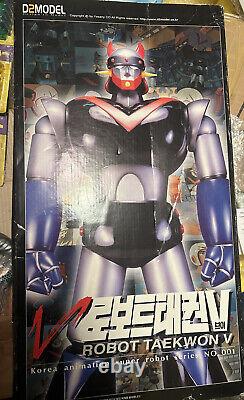 Rare Korean Vintage Taekwon V D2model First Giant Super Robot In Korea Mazinger