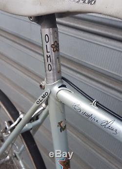 Rare Olmo Super Gentleman Areo Oval Tube Road Bike Columbus Aelle Vintage'83