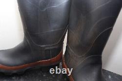 Rare Original Vintage BTR Super Lincoln Rubber Wellingtons Wellies UK8 EUR42