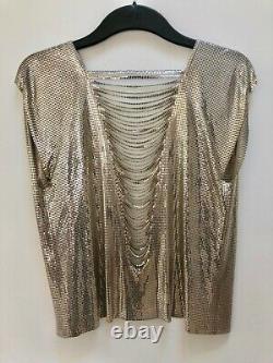 Rare Paco Rabanne ChainMail Top Size 2/4