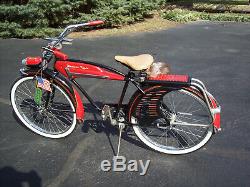 Rare Vintage 1950's WESTERN FLYER X-53 Super Tank Bicycle