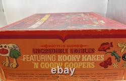 Rare Vintage 1968 Mattel Super Incredible Edibles Kooky Kakes Complete Set Works