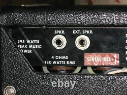 Rare Vintage 1975 Fender Super Twin Guitar Amp Professionally Overhauled Rare