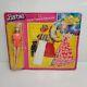 Rare Vintage 1976 Mattel Barbie Super Fashion Fireworks Doll Set 9805