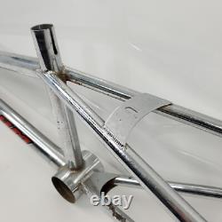 Rare Vintage 1980 Panda Super Mini Pro-Am BMX Racing Frame Chrome 20 USA