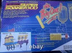 Rare Vintage 1993 Larami Super Soaker 300 Water Gun with Backpack The Big One
