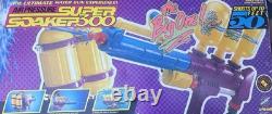 Rare Vintage 1993 Larami Super Soaker 300 Water Gun with Backpack The Big One