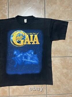 Rare Vintage 1994 Illusion of Gaia Shirt Super Nintendo Game T-Shirt Large