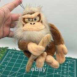Rare Vintage 1995 Super Donkey Kong Cranky Kong Banpresto Plush Stuffed Toy Doll