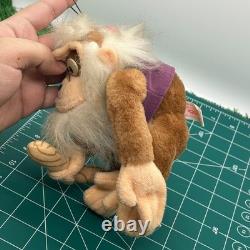 Rare Vintage 1995 Super Donkey Kong Cranky Kong Banpresto Plush Stuffed Toy Doll