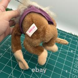 Rare Vintage 1995 Super Donkey Kong Cranky Kong Banpresto Plush Stuffed Toy Doll