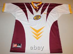 Rare Vintage 1997 Brisbane Broncos Nike Super League Jersey Shirt Top Large