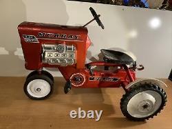 Rare! Vintage Antique Murray Super Diesel Trac Red Pedal Tractor