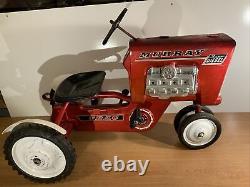 Rare! Vintage Antique Murray Super Diesel Trac Red Pedal Tractor