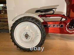 Rare! Vintage Antique Murray Super Diesel Trac Red Pedal Tractor