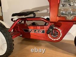 Rare! Vintage Antique Murray Super Diesel Trac Red Pedal Tractor